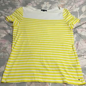 Yellow stripes Tommy Hilfiger T-shirt